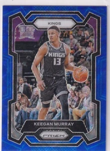 2023-24 Prizm NBA No. 7 Keegan Murray Blue Wave Prizm - Bild 1 von 2