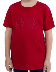 PAVI KIDS T SHIRT RED PAVI TEE BY EDUIN CAZ 17-0020 - Picture 1 of 2