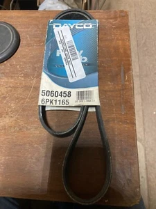 NEW! Dayco 5060458 Serpentine Belt Dayco Poly Cog 6PK1165 - Picture 1 of 2