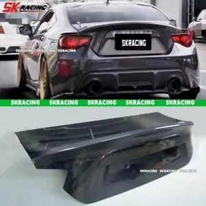 Carbon Fiber Rear Trunk Lid Boot Cover Fits For Toyota 86 Subaru BRZ 2013-2020 - Foto 1 di 8