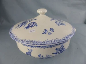 SARREGUEMINES FONTANGES bleu grande soupière , très bon état  - Bild 1 von 4