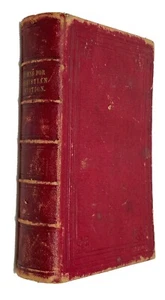 Universalist Antique Hymnal For Christian Devotion Leather 1857 - Picture 1 of 5