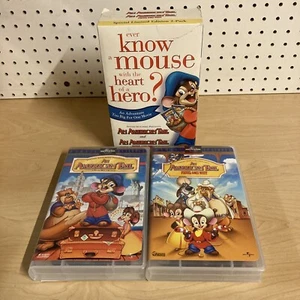 An American Tail Ever Know a Mouse with a heart of Gold 1998 Amblin VHS Box Set - Imagen 1 de 12
