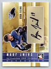 2011-12 ITG Heroes and Prospects AUTO #ART Ryan Tesink (ref 199520)