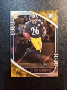 Tarjeta de novato Absolute Anthony McFarland Jr 2020 RC #106 Steelers - Imagen 1 de 2
