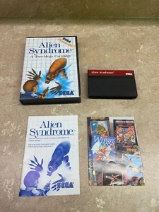 Alien Syndrome HANG TAB Sega Master System Juego Completo en Caja Probado en Caja - Imagen 1 de 13