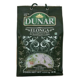 - Elonga Basmati Rice Premium 1121 Long Grain, 10 Lb - Picture 1 of 7