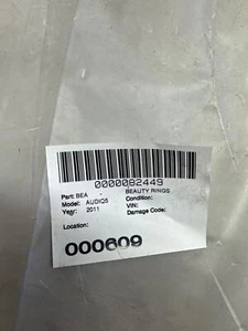 2009 - 2017 AUDI Q5 Front Door Handle Outside Driver Left Side LH OEM Paint Y9B - Picture 1 of 15