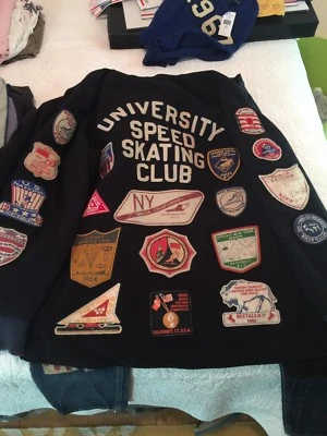 RUGBY por RALPH LAUREN UNIVERSIDAD PATINAJE DE VELOCIDAD CLUB HOCKEY ABRIGO L VARSITY Foto 1 de 4