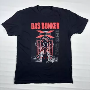 Das Bunker Los Angeles Industrial EBM Goth Music Nightclub Concert T-Shirt Med - Picture 1 of 4