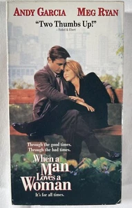 When a Man Loves a Woman VHS Touchstone Meg Ryan Andy Garcia Drama Rated R - Imagen 1 de 15
