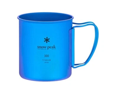 Snow Peak Japan Titanium Single Mug 300ml  ONLINE (MG-142-EC)  NEW - Image 1 of 4