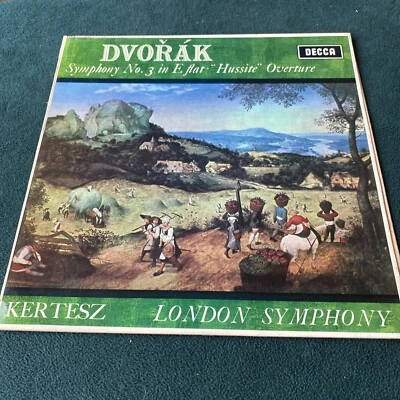 DVORAK - SYMPHONY NO 3 = DECCA LXT 6290 MONO TEST PRESSING IN STEREO SLEEVE - Imagem 1 de 3