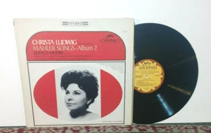 Mahler, Christa Ludwig, Gerald Moore: Mahler Songs Album 2, LP 1961, Classical - Foto 1 di 1