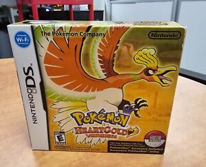 Pokemon: HeartGold Version (Nintendo DS, 2010) Complete w/ Big Box & Pokewalker