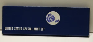 1967 SMS Set Original Box 40% Silver Kennedy US Special Mint Set 5 Coins - Picture 1 of 4