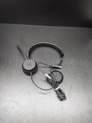 Jabra Evolve 20 MS Mono Black On the Ear Headset - Image 1 of 4