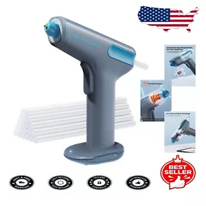 Cordless Hot Glue Gun - Motor-Driven, Auto Dispensing, 15s Preheat, Rechargeable - Picture 1 of 10
