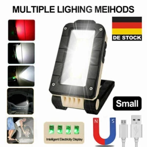 COB LED Akku Strahler Arbeitsleuchte Baustrahler Handlampe Flutlicht Auto Fluter - Bild 1 von 10