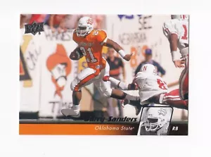 2011 Upper Deck #48 Barry Sanders Detroit Lions Oklahoma State Cowboys - Imagen 1 de 2