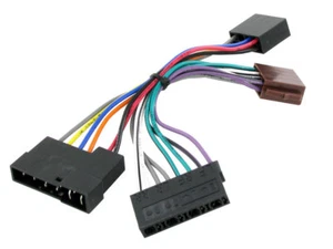 CT20UV06 RADIO STEREO HEADUNIT ISO WIRING HARNESS LEAD ADAPTOR FOR  FORD ESCORT  - Picture 1 of 1