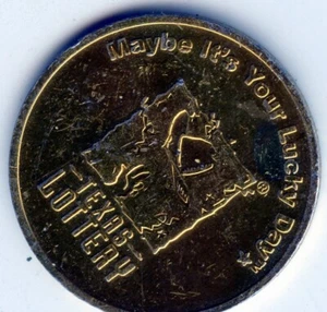 Token de lotería: oro de aluminio de Texas - Imagen 1 de 2