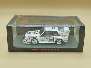 1/43 Audi Sport Quattro S1 E2 #1 British Ulster Rally 1985 Mouton Spark S7898 - Foto 1 di 1