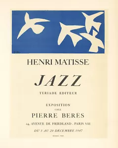 Affiche Lithographique D'Henri Matisse (Imprimée Par Mourlot) 712203 - Photo 1 sur 1