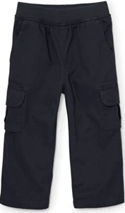 The Children’s Place Baby Boy’s Size 6-9 Months Navy Cargo Pants New With Tags - Picture 1 of 2