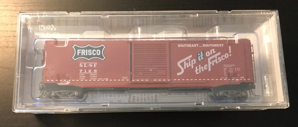 6011 Kadee HO St. Louis San Francisco SLSF 50' Ps-1 Boxcar