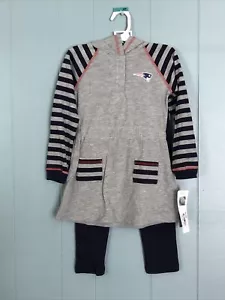NFL Toddler Girl New England Patriots 2 Piece Outfit Size 4T - Picture 1 of 7