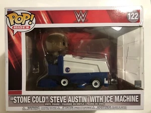 WWE STONE COLD STEVE AUSTIN FUNKO POP! RIDES 122 W/ ICE MACHINE FIGURE! WOW! - Picture 1 of 7