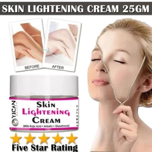 Dark Skin Whitening Dark spot Brightening Bleaching Lightening Face body Cream - Picture 1 of 10