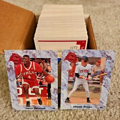 1991 Classic Four Sport Draft Picks Card Singles - Complete Your Set 1-230 + LP - Image 1 of 2