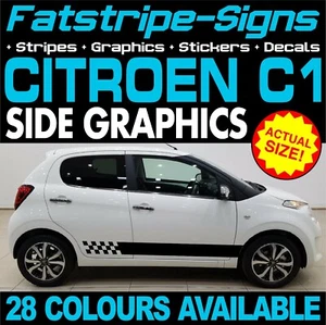 passend für Citroen C1 GRAFIKSTREIFEN AUFKLEBER AUFKLEBER VINYL VTi FEEL FLAIR FURIO - Bild 1 von 2