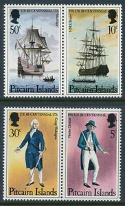 1976 PITCAIRN ISLAND USA BICENTENARY SET OF 4 FINE MINT MNH - Bild 1 von 1