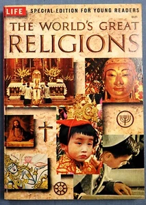 THE WORLDS GREAT RELIGIONS FOR YOUNG READERS BY EDITORIAL STAFF OF LIFE 1973 SC - Picture 1 of 5