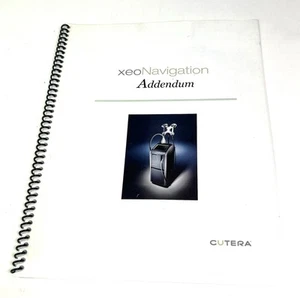 Cutera Laser Xeo Navigation Addendum Installation User Operation Handpiece Mode - Picture 1 of 4