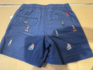 Polo Ralph Lauren Kids Prepster Embroidered Chino Short Holiday SALE! NEW w TAGS - Picture 1 of 3
