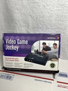 Vtg Startech Video Game Jockey Play Console CPU Monitor Snes Sega Ps1 Xbox NOS - Picture 1 of 8