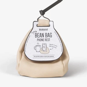 IF Bookaroo Little Bean Bag Phone Rest - Cream - Picture 1 of 1