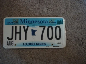 MINNESOTA 10000 LAKES * NUMMERNSCHILD KAUFEN SIE ALLE STAATEN HIER SCHNELLER VERSAND - Bild 1 von 1