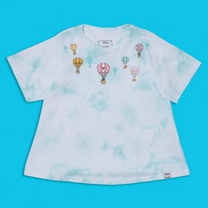 Official Loungefly Disney Mickey And Friends Balloon Swing T-Shirt - Picture 1 of 4