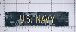 Cinta cosida azul oficial digital USN de la Marina de los Estados Unidos usada Z17 - Imagen 1 de 1
