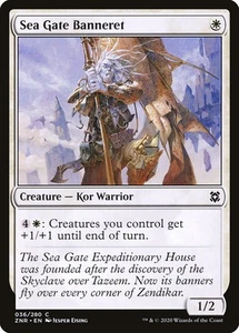 [MTG] Sea Gate Banneret (036) (ZNR) NM - Picture 1 of 1
