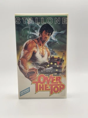 VHS RARITÄT: OVER THE TOP (1987)  MIT SYLVESTER STALLONE - Kassette Sealed  - Bild 1 von 4