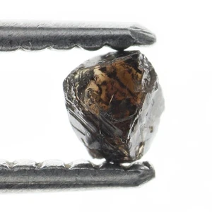 Octahedron Natural Loose 3.76X3.07X2.75MM dark brown 0.33 carat Rough Diamond - Picture 1 of 2
