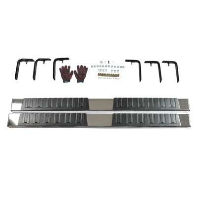 6" Running Boards Fit For Chevy Colorado/GMC Canyon 15-25 Crew Cab ABS Side Bars - Image 1 of 4