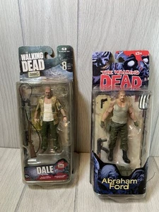 The Walking Dead McFarlane Toys Action Figures DALE Series 8 ABRAHAM FORD 4 - Picture 1 of 15
