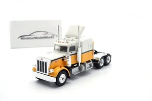 Peterbilt 359 - weiss - dunkelgelb - 1:87 - Brekina (85717) - Picture 1 of 2